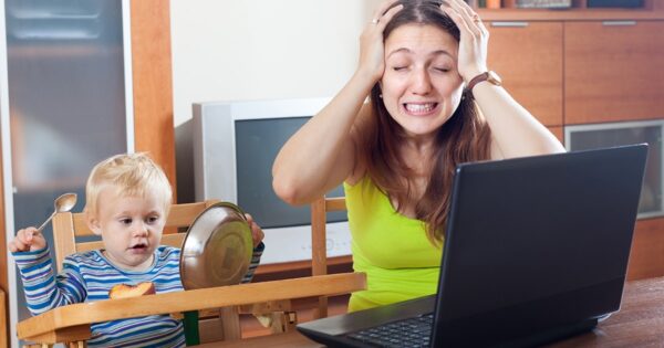 working from home